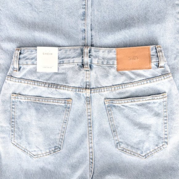 SHEIN BASICS Wide Leg Jeans - Picture 4 of 8